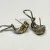  18K Judith Ripka  Designed With Sterling Silver  925 & Gemstone Earrings