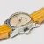 Faconnable Automatic Pink Mother Of Pearl Dial Diamond Bezel Leather Watch !!!