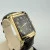 Hamilton Limited Edition No. 1791 Gold Rectangular Tank Watch Black Dial Swiss