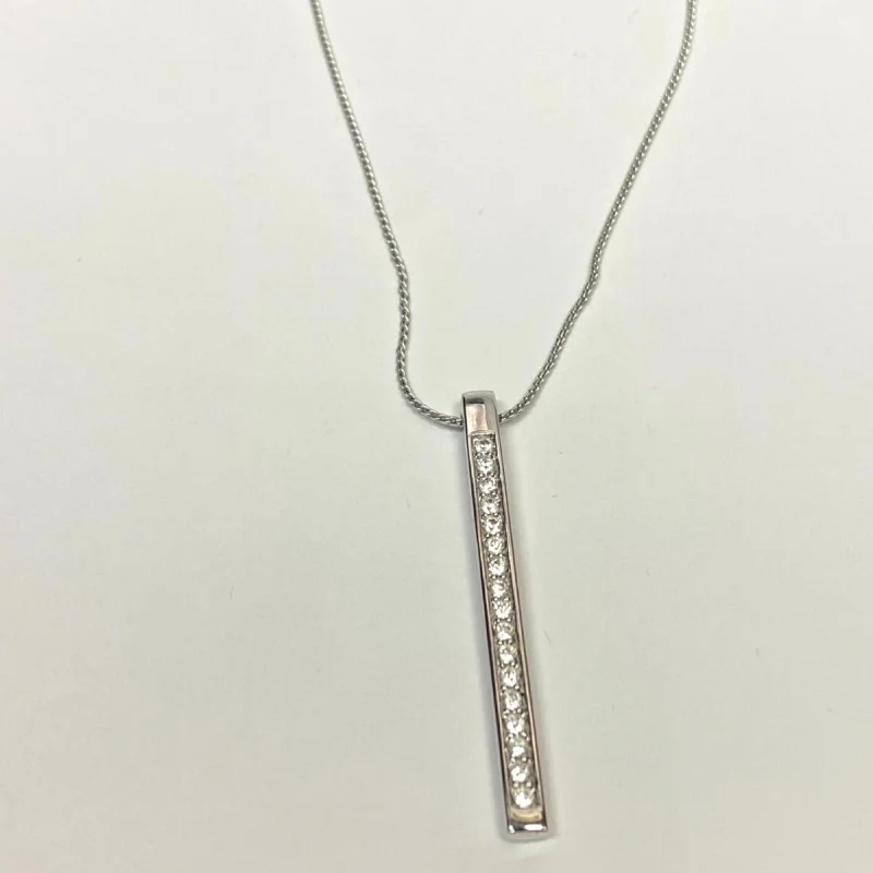 Swarovski Crystal Bar Necklace
