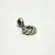 Authentic Pandora Silver and Lime Quartz Dangle Disc Charm 790435LQ