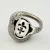 Judith Ripka Sterling Silver White Pearl & Orange Tourmaline Ring - Size 7.5