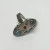 Vintage Sterling Silver Marcasite and Multi Color stones Ring Size 7.5