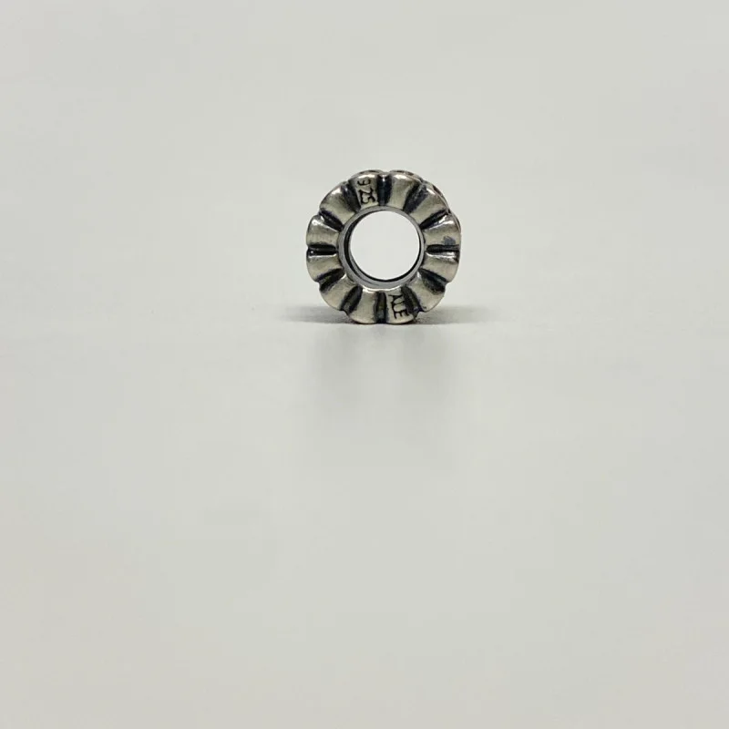 Retired PANDORA ALE 925 Sterling Silver Aloha Flower Spacer 790498 Bead Charm