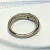Tiffany & Co Platinum Elsa Peretti Curved 0.18ct Diamond Ring Band Sz 6.5