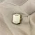 Vintage Ladies Gruen Precision 14K White Gold w Diamonds 17 Jewels