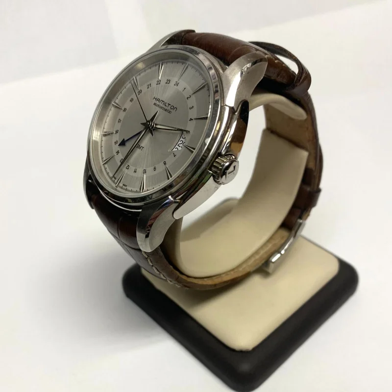 Hamilton Jazzmaster Traveler GMT Men's White Dial/Steel Case