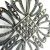 Vintage Art Deco Sterling Silver 925 Marcasite Flower Square Pin Brooch