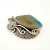 Vintage Navajo Peterson Johnson Sterling Silver Royston Turquoise Pendant