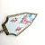 Antique Art Deco Sterling Silver Guilloche Enamel Locket - Pink Roses