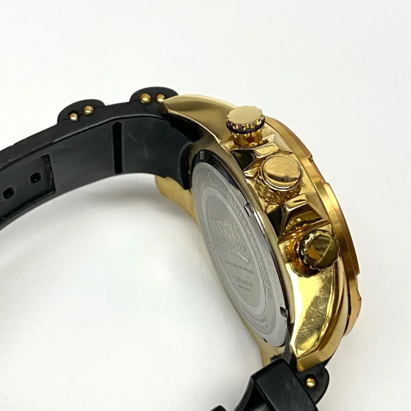 Invicta Pro Diver Men 50 mm Gold Stainless Steel Case