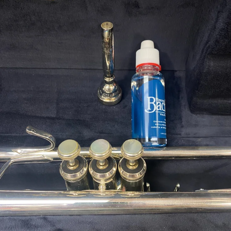 Bach Stradivarius Model 43 Professional Trumpet, Silver-Plated