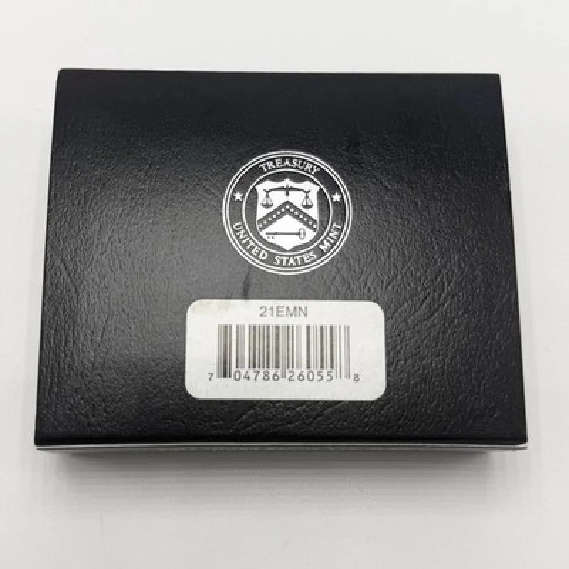 2021-W American Eagle 1 oz Silver Proof Coin Type 2 OGP Box COA US Mint