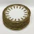 6 Tableware Porcelain Plates by Gardner Moscow