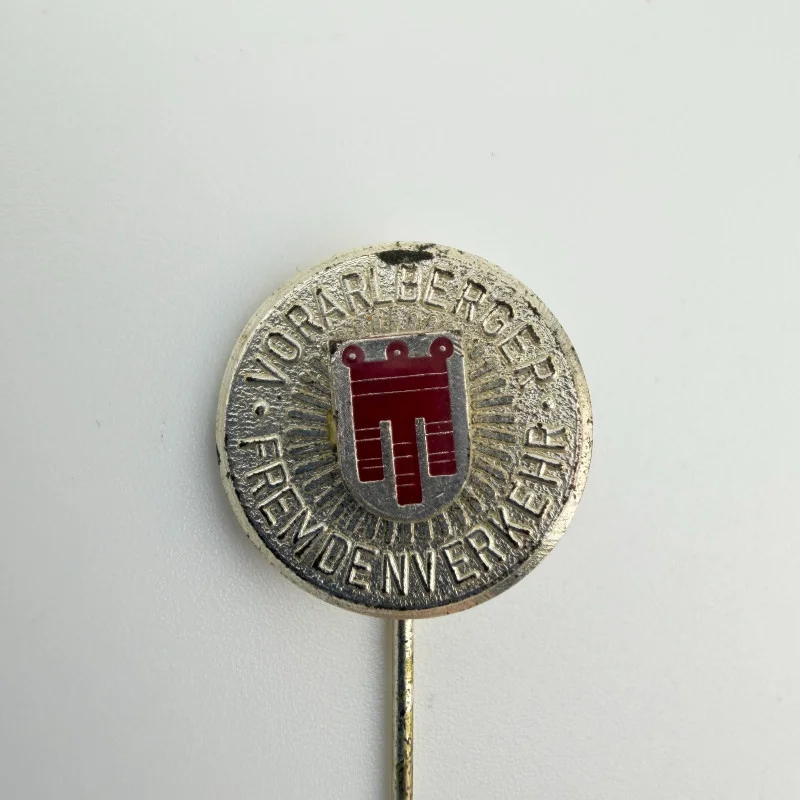 Rare Vintage Vorarlberg Tourism Merit Medal & Lapel Pin Set in Case - Austria