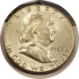 1963  Franklin Half Silver Dollar Coin #009