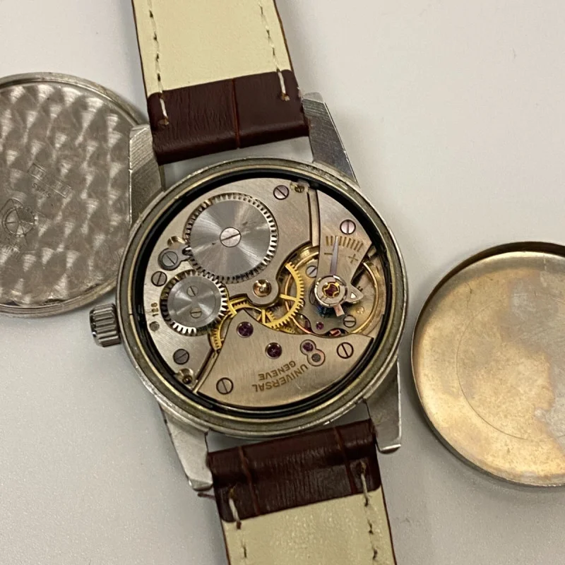 UNIVERSAL GENEVE SWISS ENVERSTEEL Rare Watch Manual