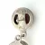 Vintage Janice Girardi Sterling Silver Dangle Earrings - Cat's Eye & Garnets