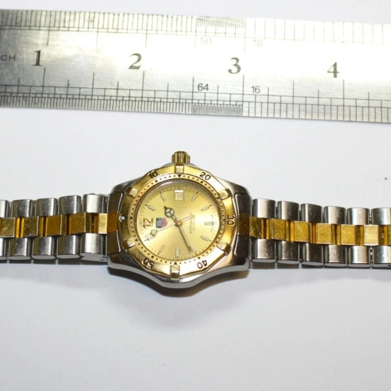 Tag Heuer Professional 200M Date 18K Gold-Plated & Steel 