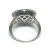 RING DIAMOND 1.5 ct Sterling Silver Size 10.25
