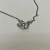 Diamond Pendant With A Neck Chain. Mounting is Made of 14 Kt Gold