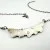 Virgil Leekya Navajo Sterling Silver 5-Stone Turquoise Bar Necklace
