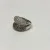 One Lady's Champagne And White Diamond Ring Mounting in Made of 18kt White Gold