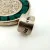 Vintage Mexican Sterling Silver Aztec Mayan Face Malachite Inlay Pendant MFX 925