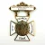 Nocturnal Adoration Society Religious Catholic Gold-tone & Enamel Pin Medal