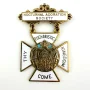 Nocturnal Adoration Society Religious Catholic Gold-tone & Enamel Pin Medal