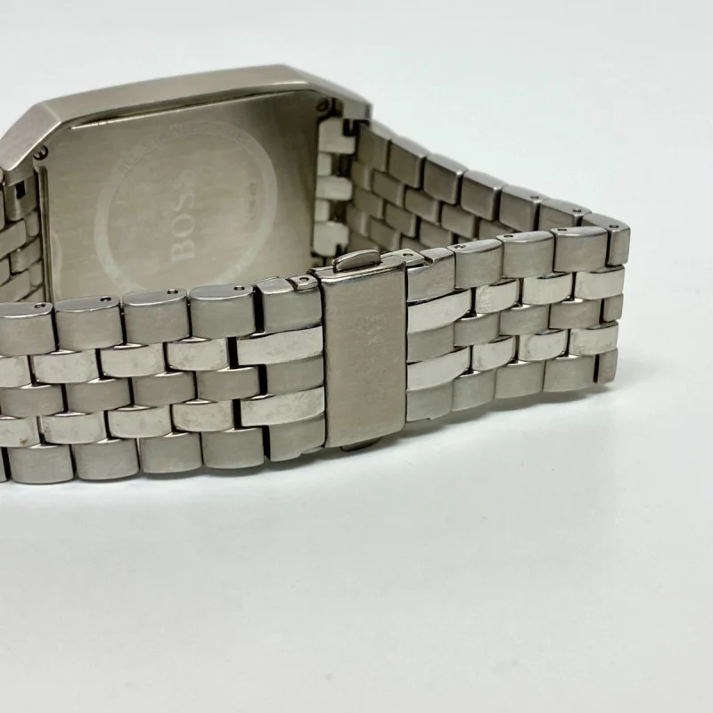 Vintage Hugo Boss Rectangular Silver Dial Quartz
