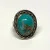 Vintage Sterling Silver Turquoise Ring Size 6.5
