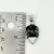 Vintage Handmade Sterling Silver 925 Fire Opal & Snowflake Obsidian Pendant