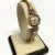 Vintage Ladies GRUEN VERI-THIN Watch 14K Gold 2 Diamonds Swiss Made 17 Jewel