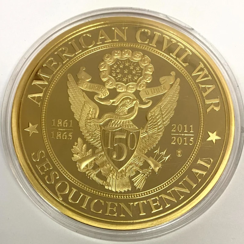 American Mint Layered 24k Gold Savannah Campaign American Civil