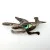 Vintage Taxco Mexico Sterling Silver Roadrunner Brooch with Abalone Inlay