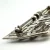 Vintage Art Deco Sterling Silver Marcasite Pin Brooch Initials CTW