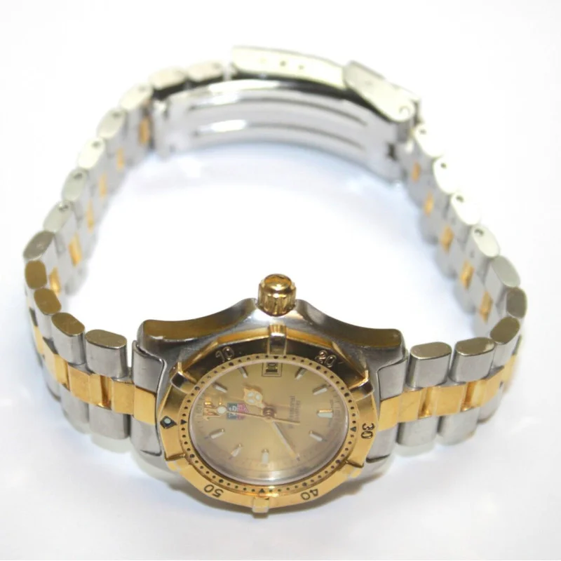Tag Heuer Professional 200M Date 18K Gold-Plated & Steel 