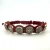 St. Benedict Medal on Adjustable Red Cord Bracelet – 7 Inches adjustable size