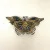 Vintage 800 Silver and Enamel Butterfly Pin