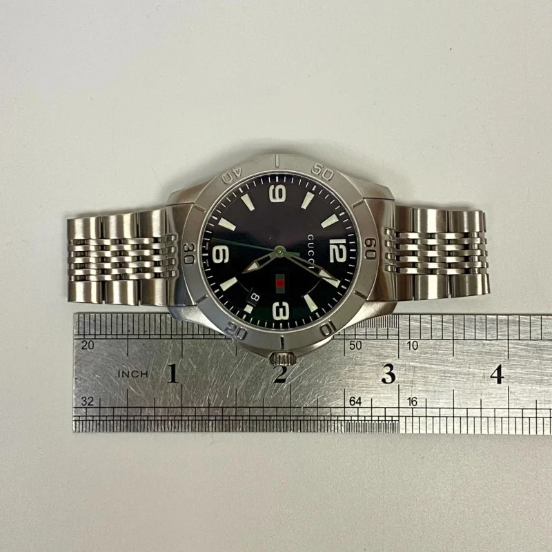 Gucci G-Timeless 126.2 Stainless Watch 48mm
