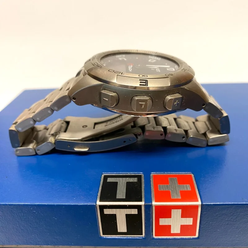Tissot T Touch T047420A Titanium Swiss Made Smart Watch Full Pack