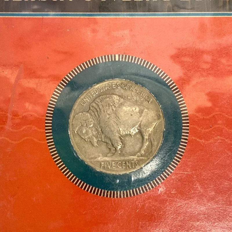 Rare 1936-E Buffalo Nickel Great Condition