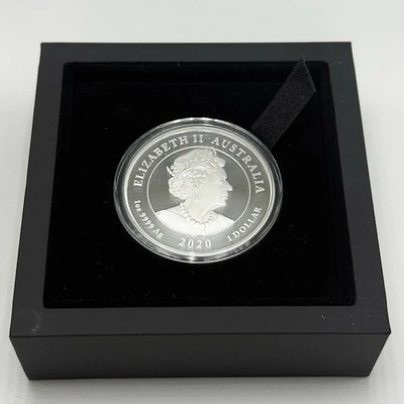 2020 Perth Mint End of WWII 75th Anniversary 1oz .9999 Silver Proof Coin OGP COA