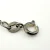 Vintage Sterling Silver 925 & Golden Ball Filigree Tube Beaded Necklace - 15"