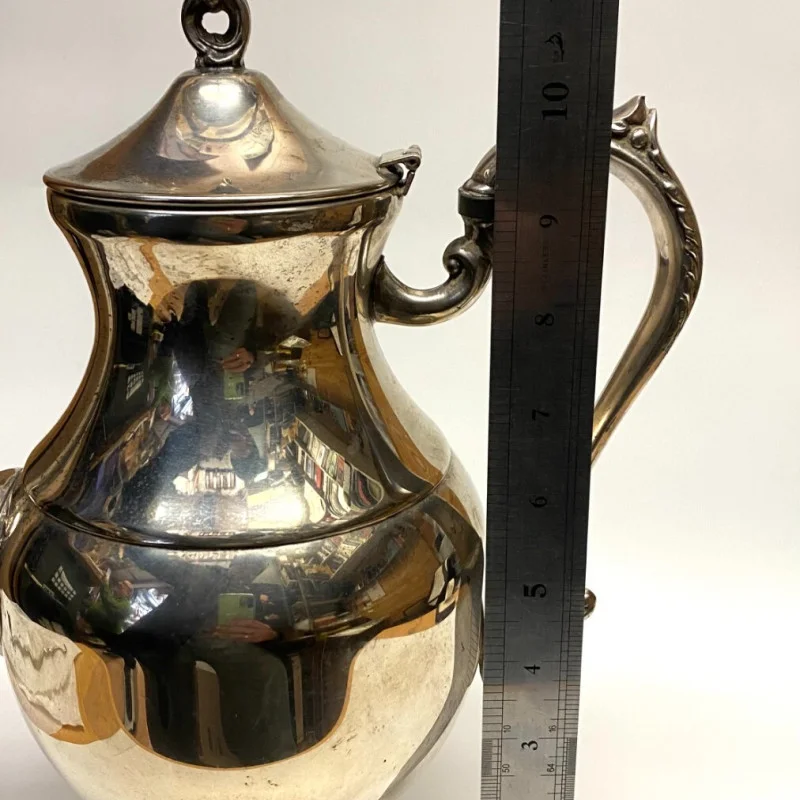 Vintage Silver Plate Tea Pot/ coffee Pot  by Fina
