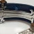 Unisex Diamond Jacob & Co Blue Leather Band Five Time Zone Quasar.