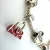 925 Sterling Silver Italian RCI Bracelet With Bag Charms, 7.5 ich