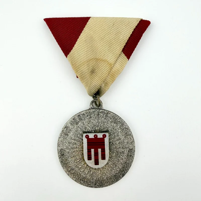 Rare Vintage Vorarlberg Tourism Merit Medal & Lapel Pin Set in Case - Austria
