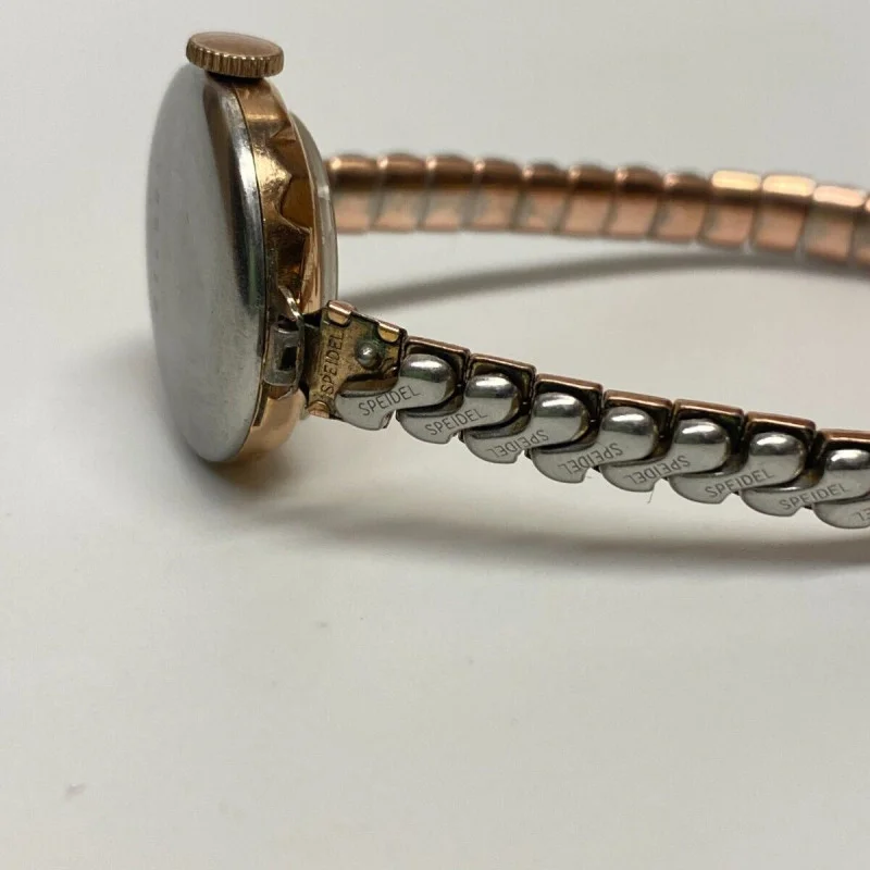 Vintage Benrus 15 Jewels Women's Manual Wind Gold Tone Watch, 5 inches